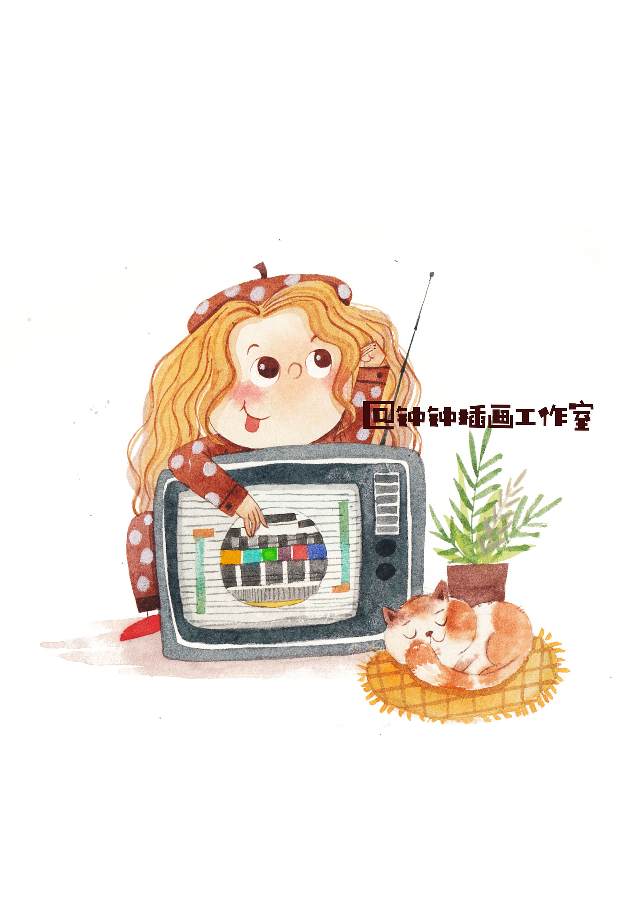 工作室成员介绍-卷心菜（图ZMTU5OTMxOTU2） - 儿童插画 - 站酷设计师钟钟插画工作室原创素材 - 站酷ZCOOL