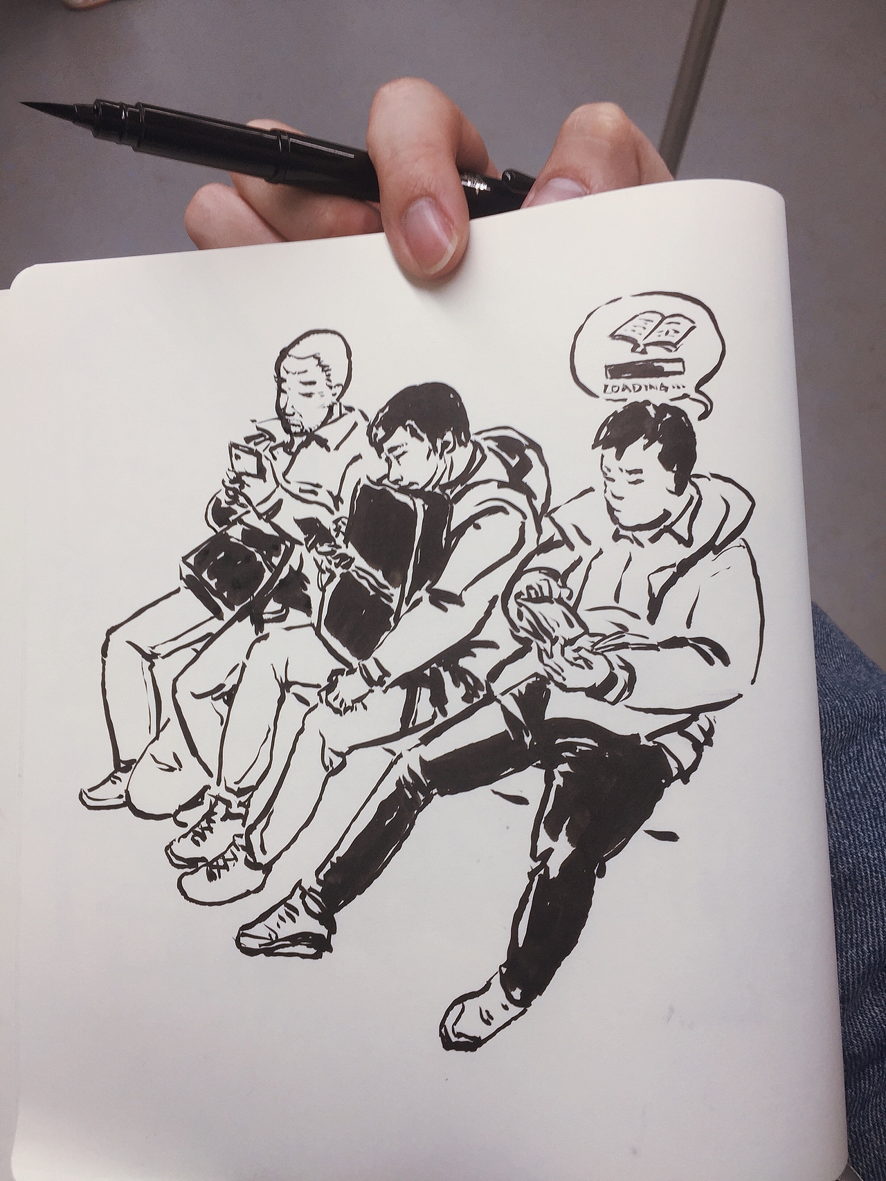 速写本许久以后的整理壹