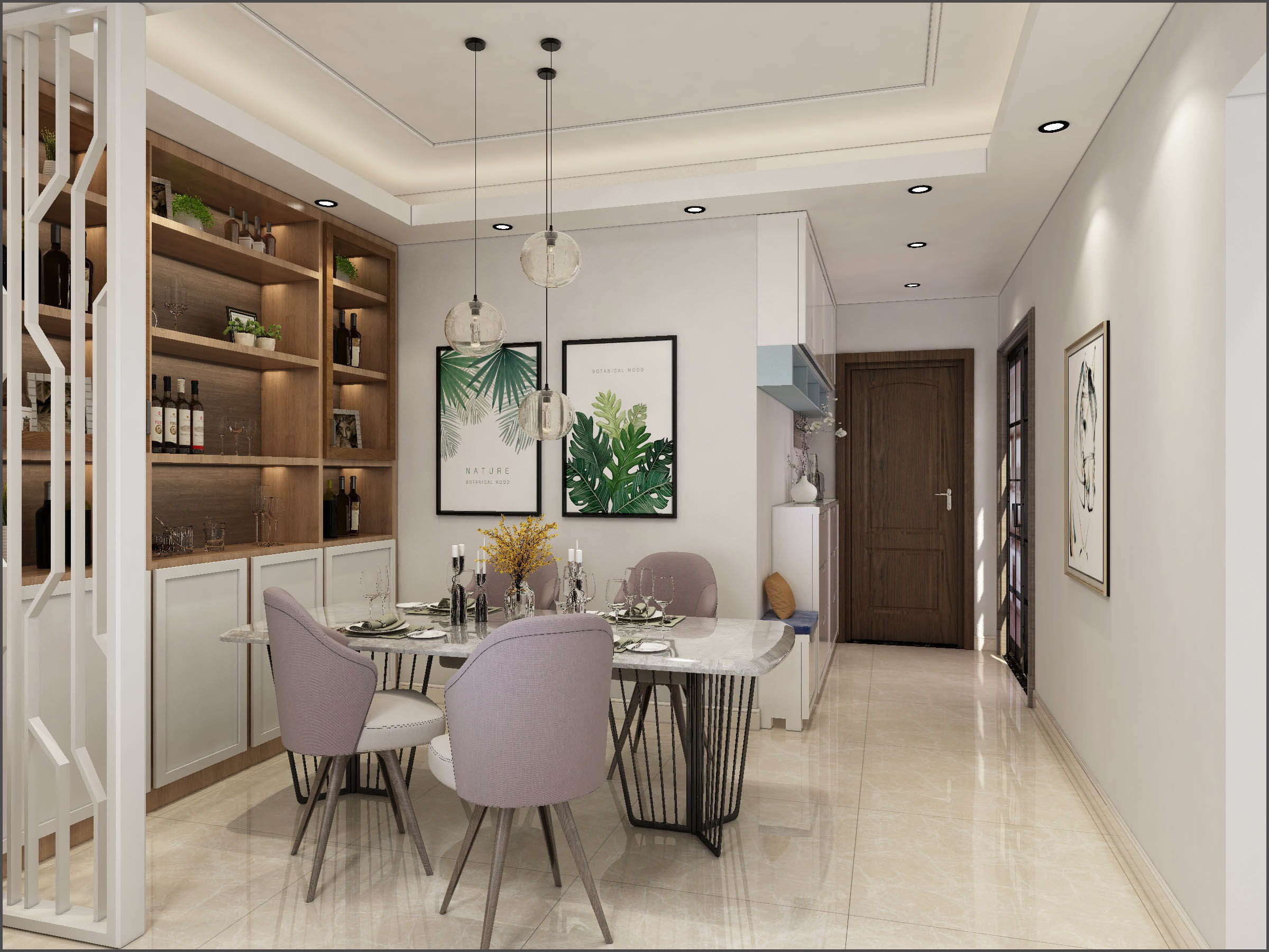 现代风格客餐厅