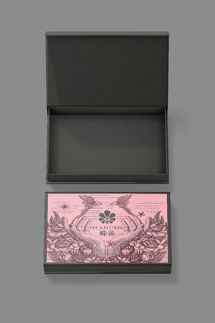 蜂花情人节礼盒限定（图ZMzQwNDk3NTYw） - 商业插画 - 站酷设计师Camellia_9786原创素材 - 站酷ZCOOL