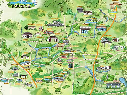 锡山旅游地图