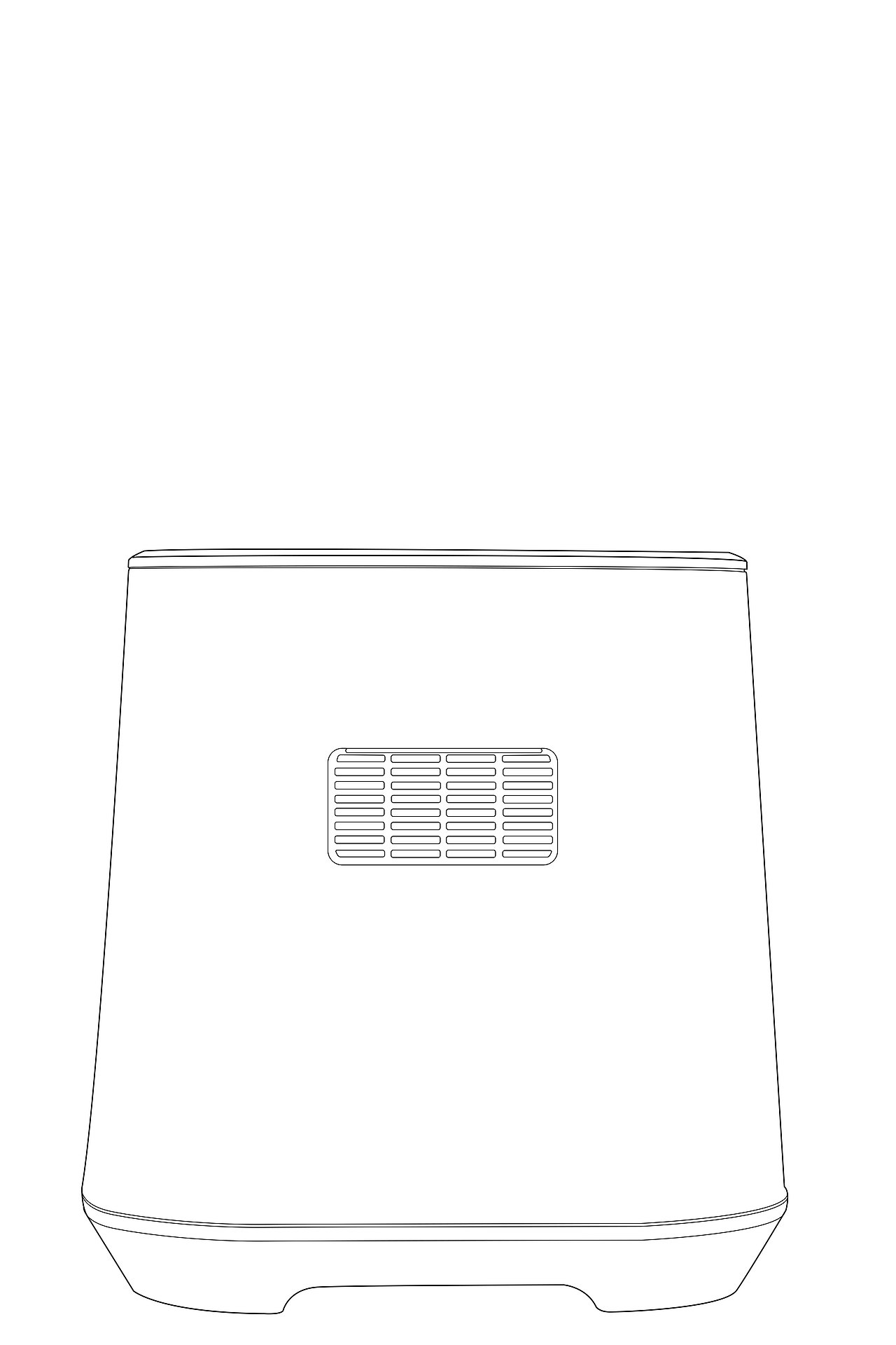 锅-专利图-线稿图-六视图