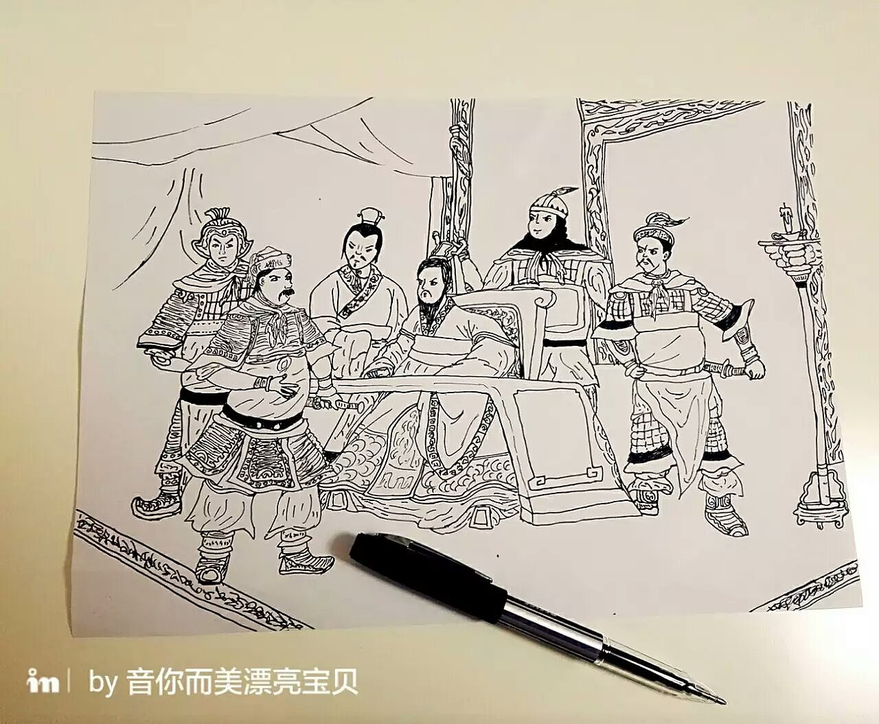 三國演義.2 ——《跨江制劉表》（圖ZNTEwMTMxMTI=） - 創(chuàng)作習作 - 站酷設計師音你而美漂亮寶貝原創(chuàng)素材 - 站酷ZCOOL