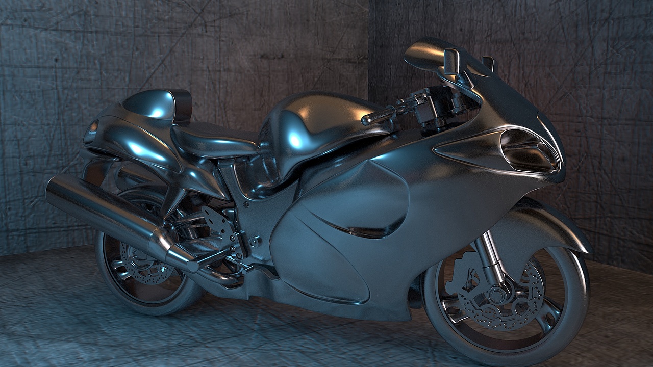 摩托车（C4D）（图ZODEwMzQ0OTI=） - 机械/交通 - 站酷设计师智豪仔原创素材 - 站酷ZCOOL