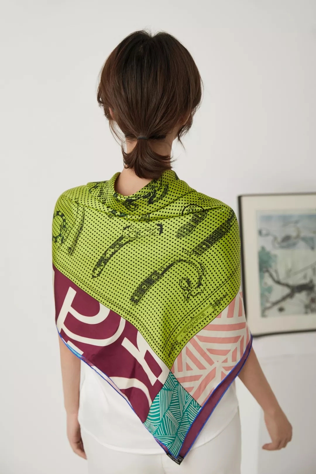 创世纪【 丝巾插画设计】