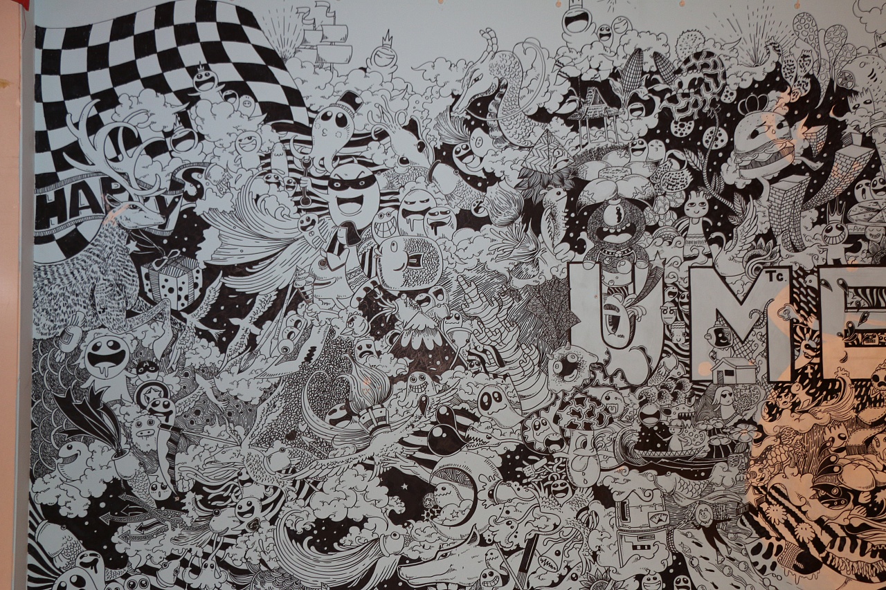 墙面插画 | 幻想王国