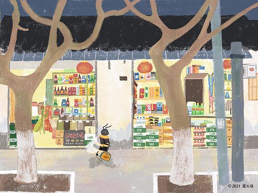 去博物馆的一天（个人主页-ZNTI4NTA0Mjg=） - 儿童插画 - 站酷设计师莲大喵原创素材 - 站酷ZCOOL