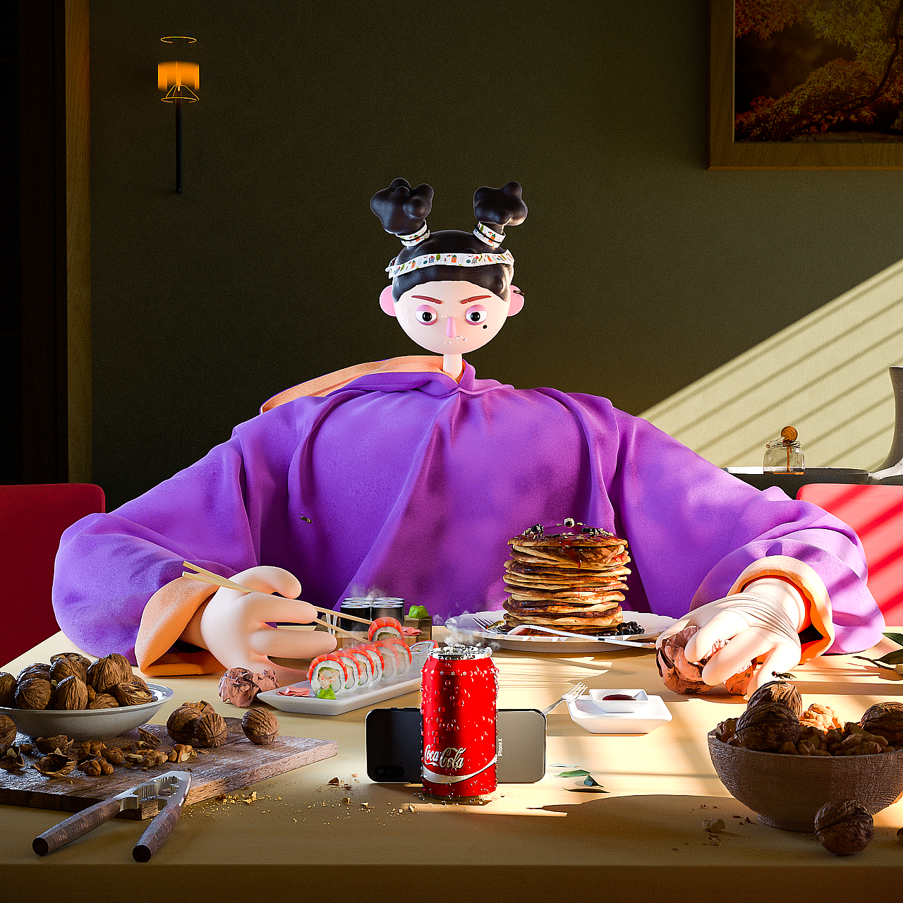 2020-C4D作品总汇（图ZMjQyNDkzMDE2） - 场景 - 站酷设计师林老头o原创素材 - 站酷ZCOOL