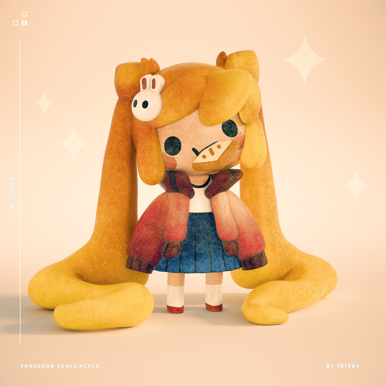 泥塑 | 有点古怪、有点可爱（图ZMjcyMTkxMTI0） - 其他三维 - 站酷设计师IRISky原创素材 - 站酷ZCOOL