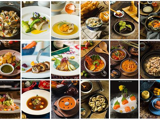 2018年度美食摄影作品精选集