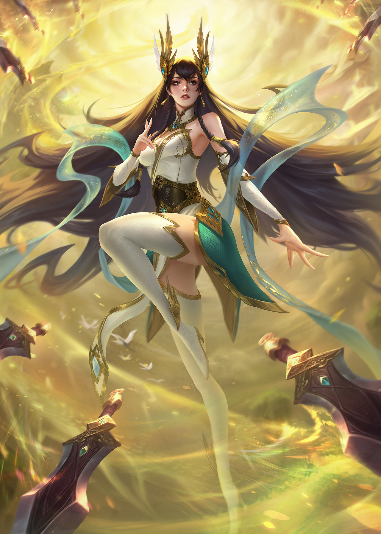 lol同人 玉剑仙 艾瑞莉娅