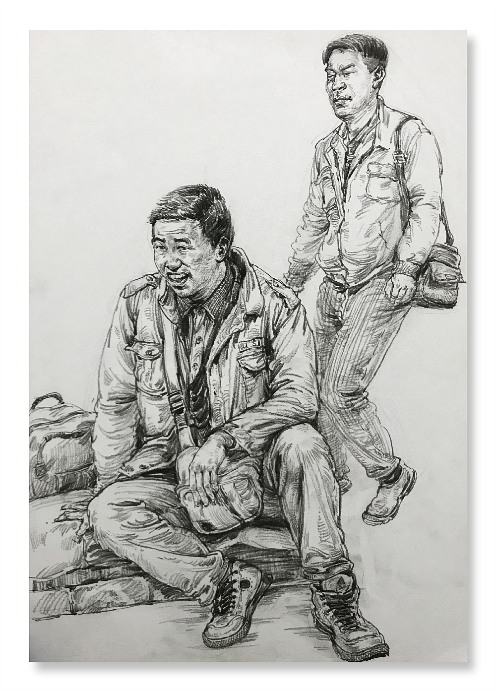 速写（图ZMTEyODI5ODE2） - 绘画 - 站酷设计师ztj0530原创素材 - 站酷ZCOOL