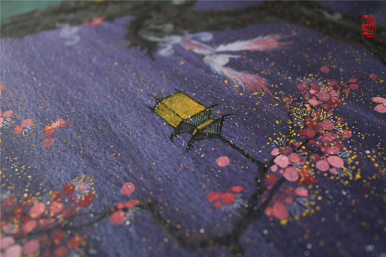 【野仲—游光】——翔魚（图ZMTE4NjQyMTUy） - 绘画 - 站酷设计师翔魚原创素材 - 站酷ZCOOL