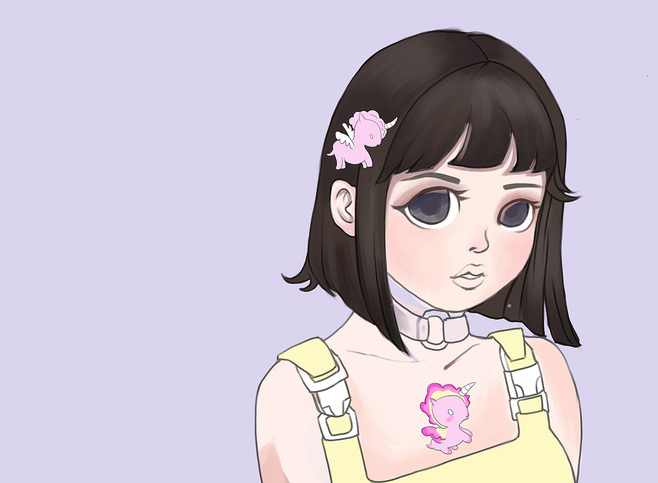 练习头像（图ZMjUyMjk0MjQw） - 商业插画 - 站酷设计师黄亚荣原创素材 - 站酷ZCOOL