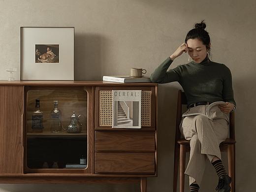 和声餐边柜/以杯盘之和声，敲击出餐厅美妙乐曲