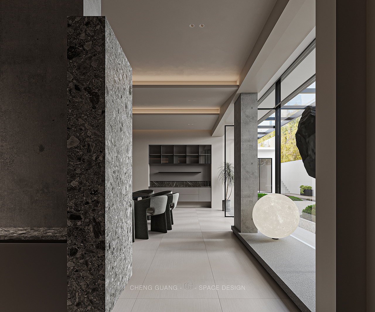 会客室| 乘光|大地色系（图ZMzMxNjk0Mzcy） - 家装设计 - 站酷设计师刘金汉原创素材 - 站酷ZCOOL