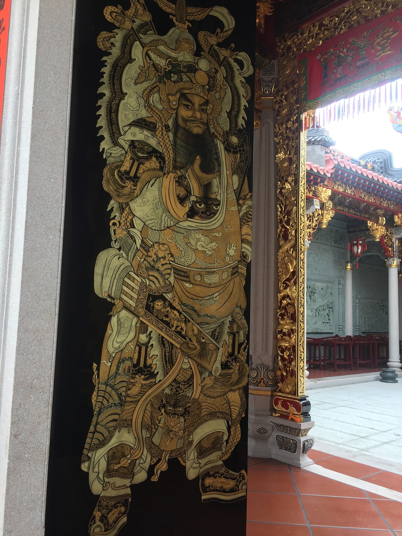 潮汕祠堂彩画