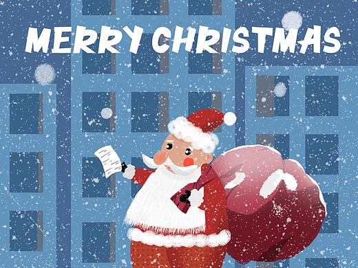 Merry Christmas（个人主页-ZNDE1MDYzMjA=） - 创作习作 - 站酷设计师城的左上角原创素材 - 站酷ZCOOL