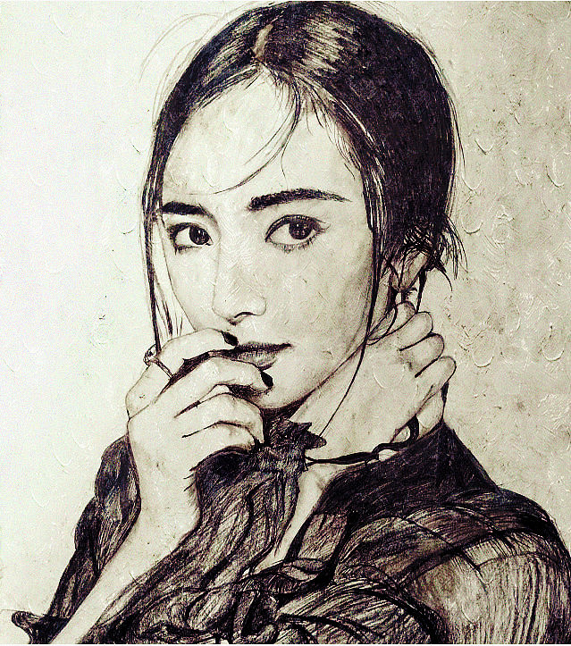 炭笔绘画|插画|创作习作|老盼有梦想_原创作品-站酷zcool