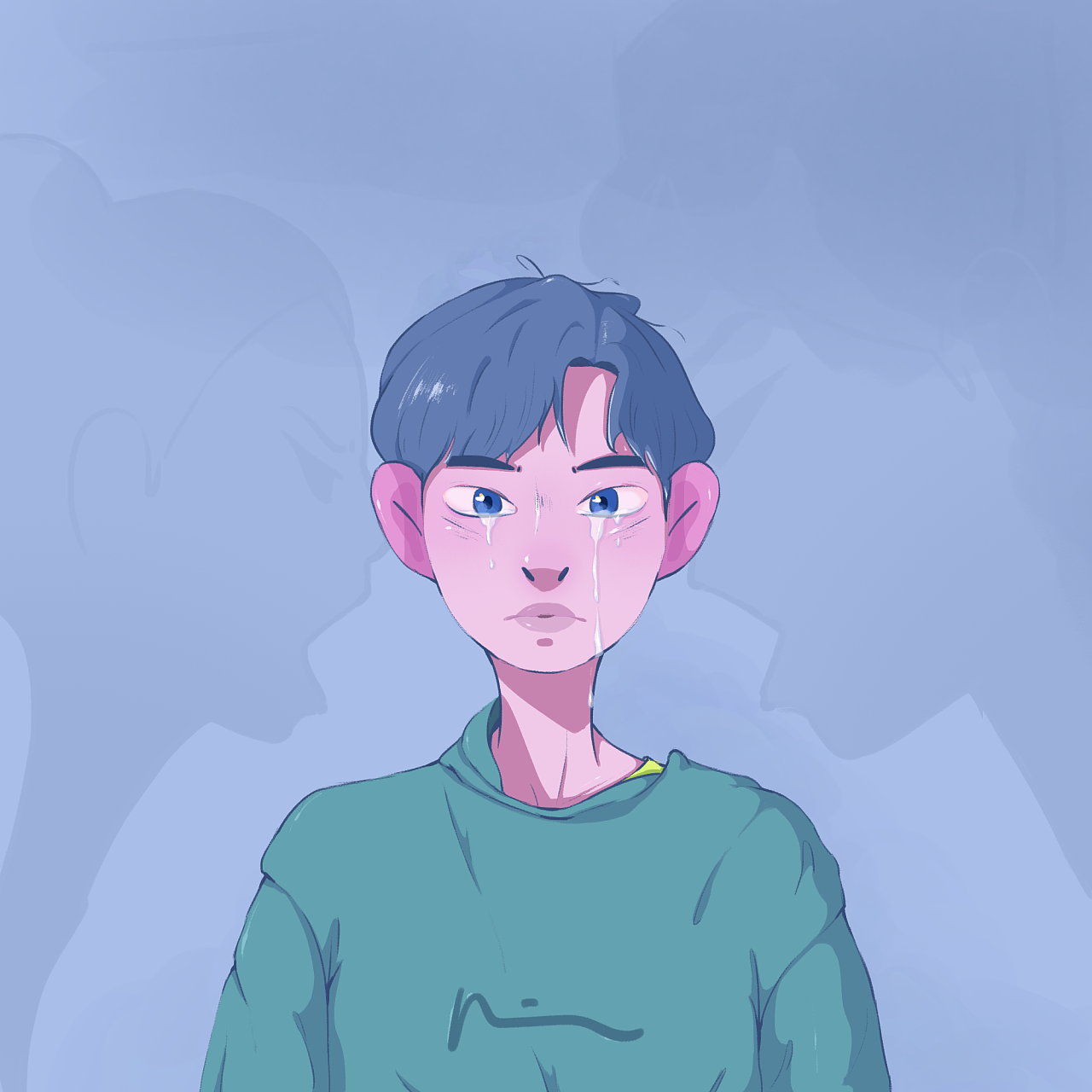 听了小破站说唱新世代subs的《画》,就有了这张图