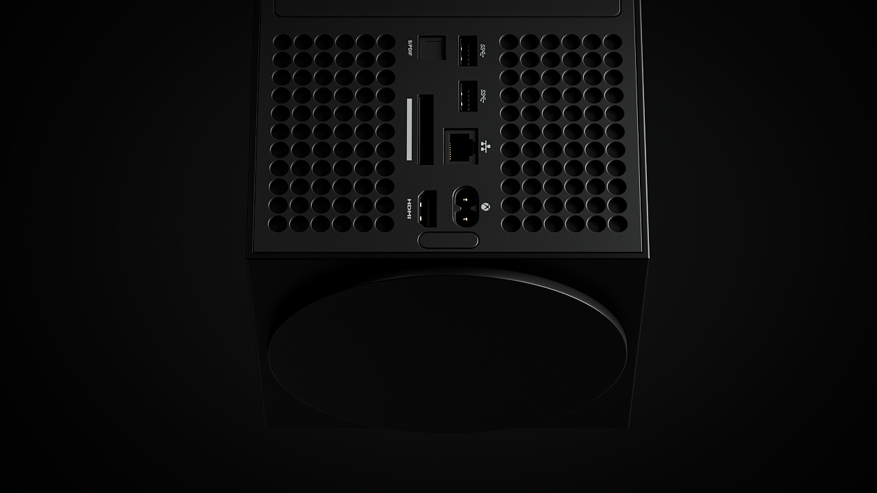 产品渲染练习   X BOX