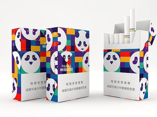 香烟包装-PANDA熊猫香烟包装设计