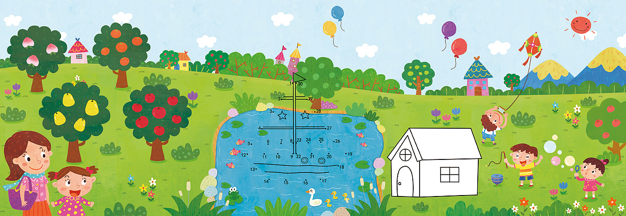 儿童游戏插画（图ZMTA5NDY5MzEy） - 儿童插画 - 站酷设计师bing87587原创素材 - 站酷ZCOOL