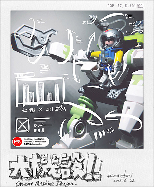 20180622
Playmobil 大機設 !! -- 原來關節運動是這樣的