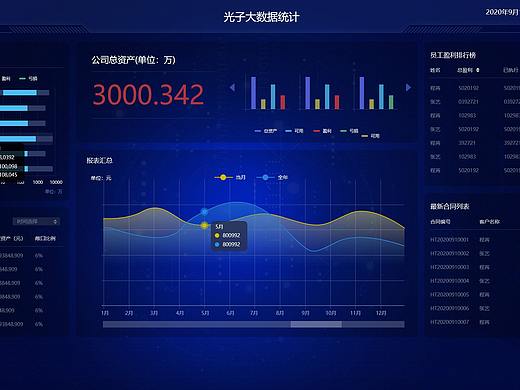 报表页面