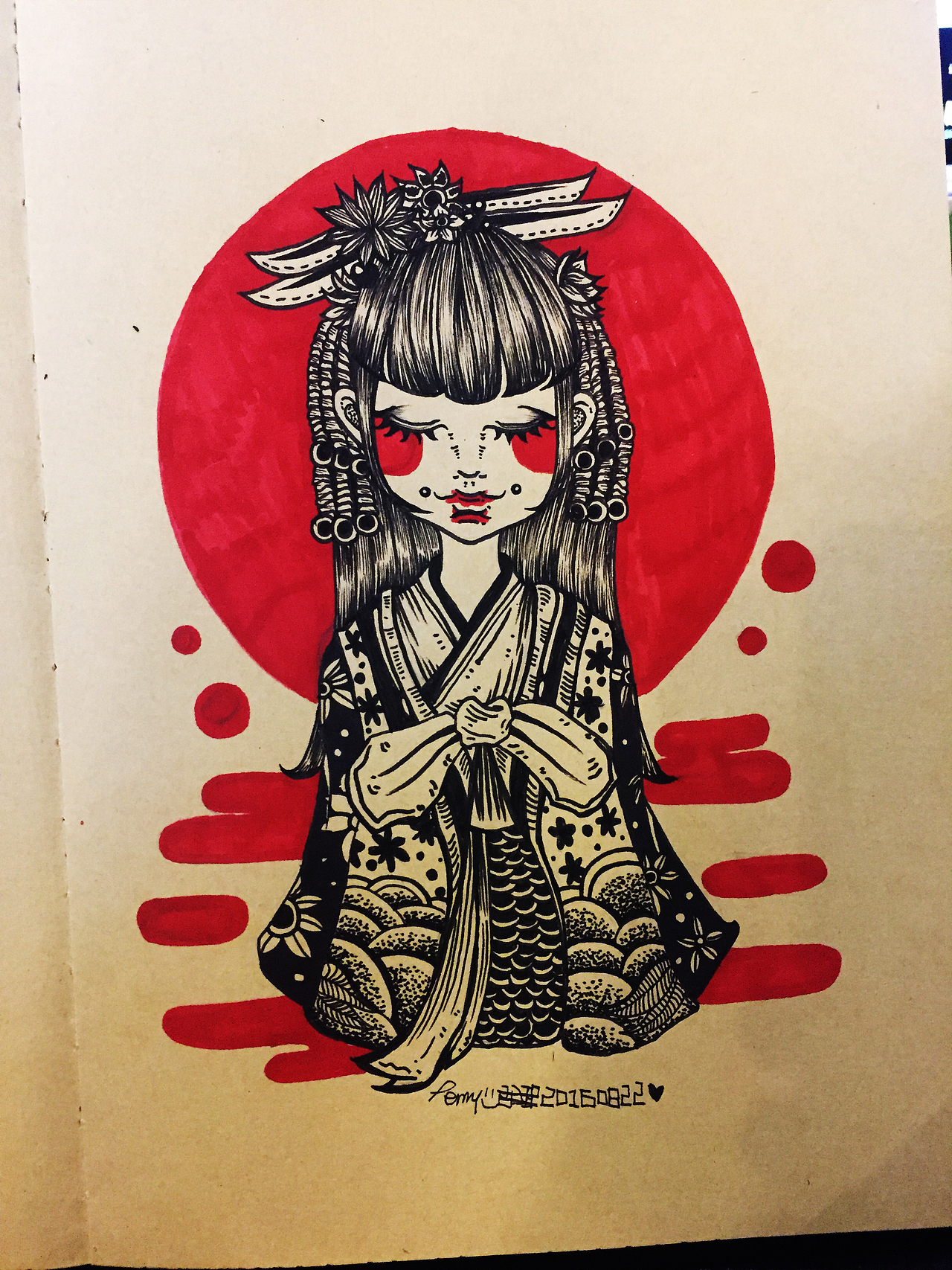 告别懒惰，9-10月部分练手绘画。（图ZNjIxMDE4NDQ=） - 创作习作 - 站酷设计师Jenny杰妮原创素材 - 站酷ZCOOL