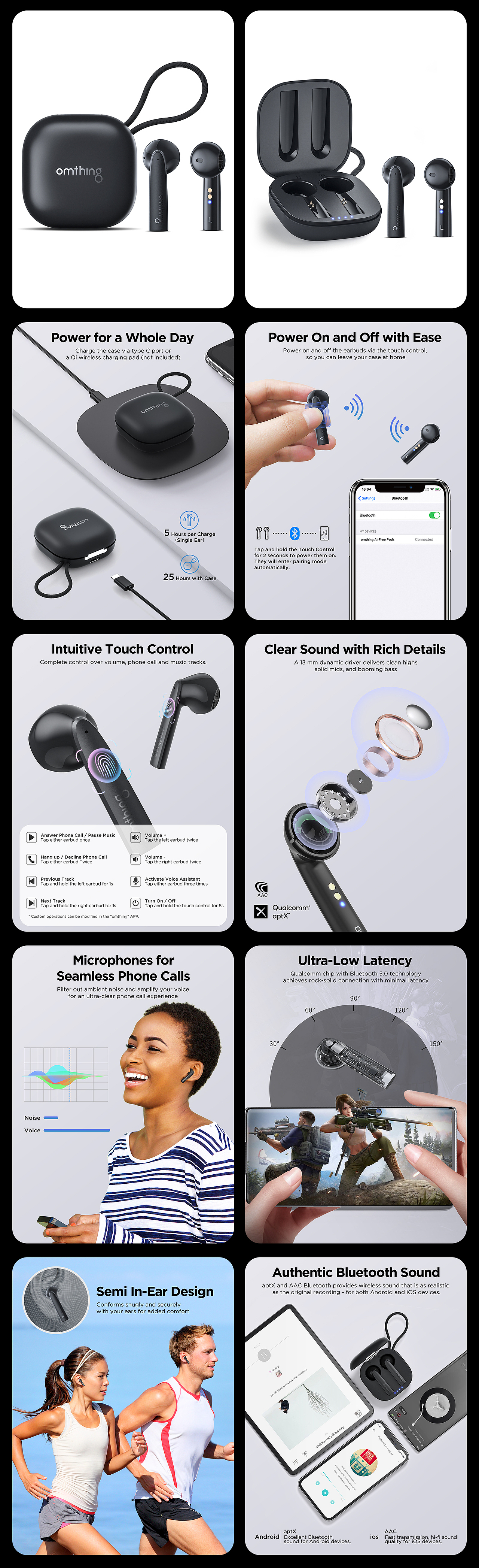 亚马逊蓝牙耳机主图A+