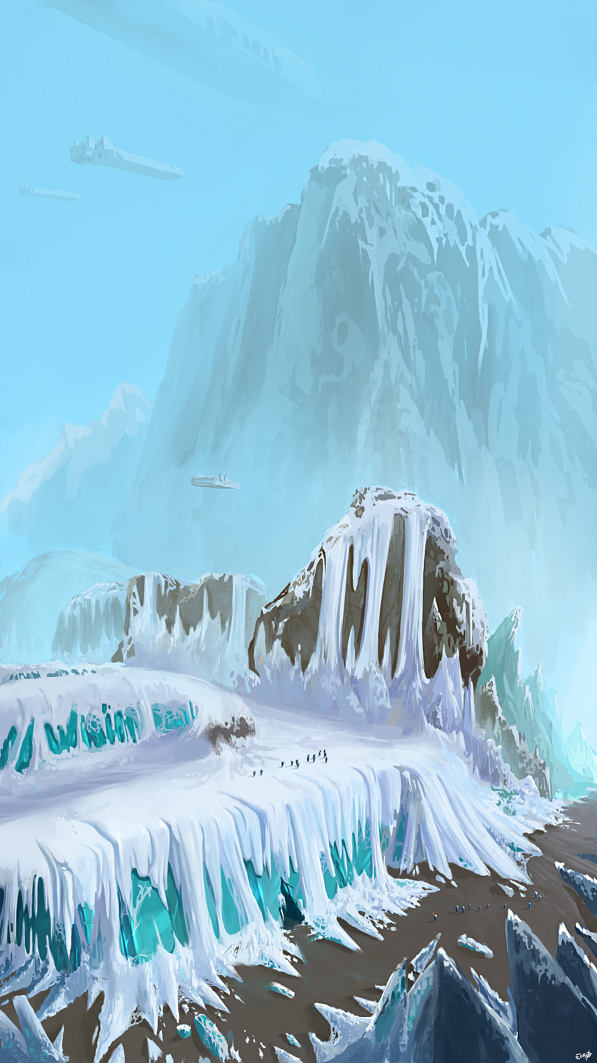 雪原探险|插画|概念设定|王智豪_原创作品-站酷zcool