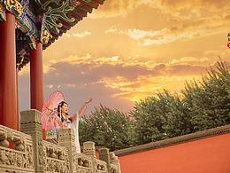 琥珀色的黃昏下，是繾綣的時(shí)光和你