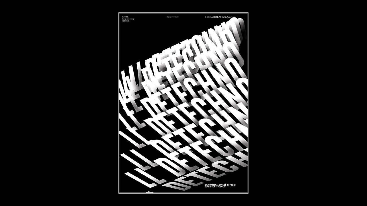 LL DEtechno｜西文可变字体（图ZMjMzMTc3MjUy） - 字体/字形 - 站酷设计师LUKELEE_OneOnOne原创素材 - 站酷ZCOOL