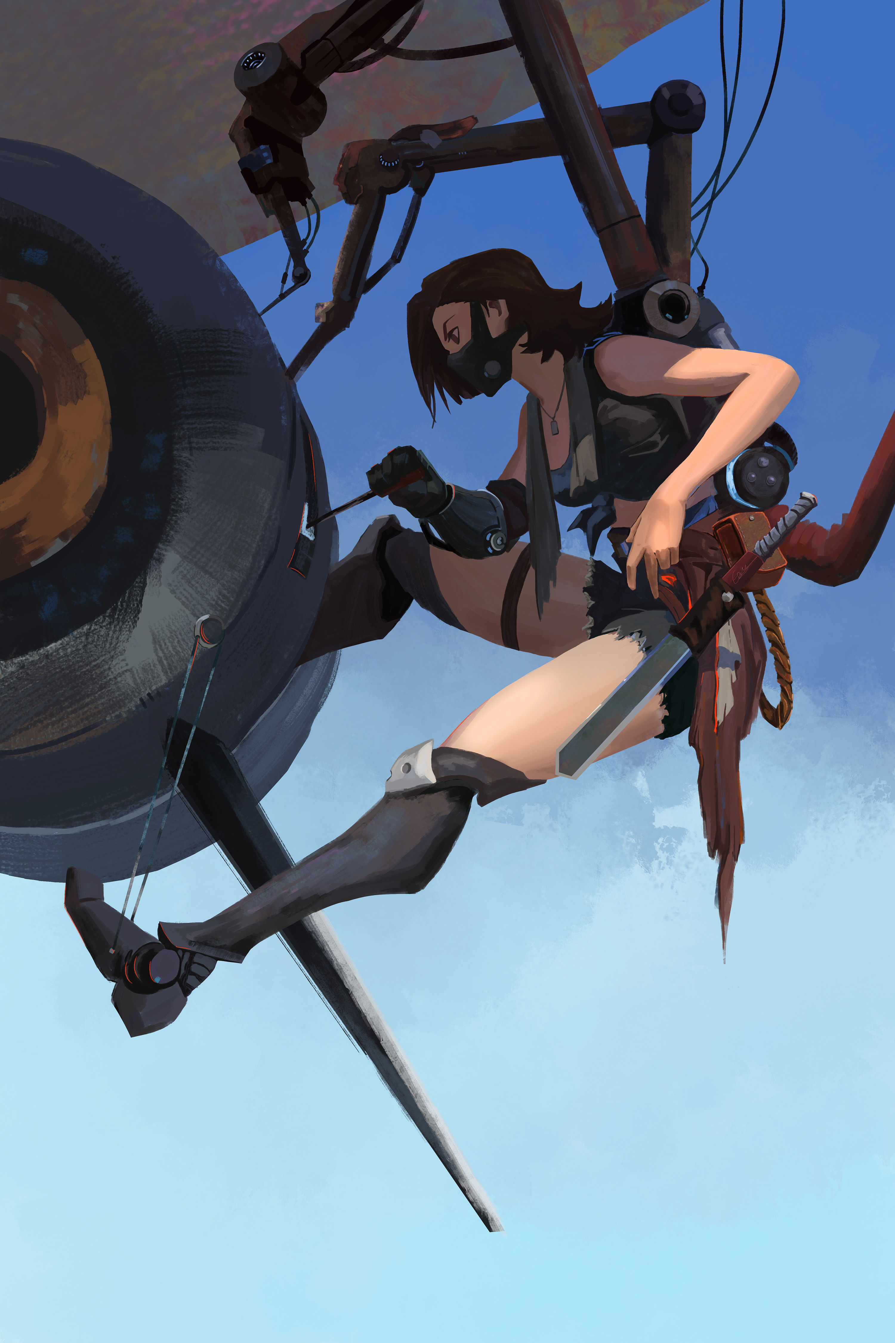 机械|插画|概念设定|白面飞鱼 - 临摹作品 - 站酷 (zcool)