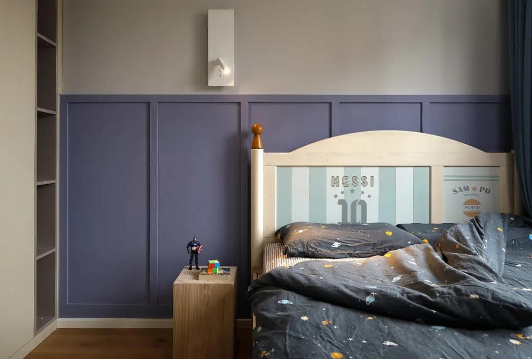 130㎡三居室住一家四口,把游乐场搬回家 