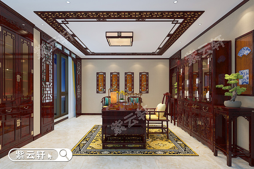 带给人无限留念的中式别墅古典装修（图ZMzQxNTk2NTYw） - 家装设计 - 站酷设计师紫云轩中式原创素材 - 站酷ZCOOL