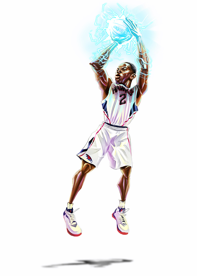 NBA球星第二批（图ZMjY0Njk4MA==） - 商业插画 - 站酷设计师A_BB原创素材 - 站酷ZCOOL