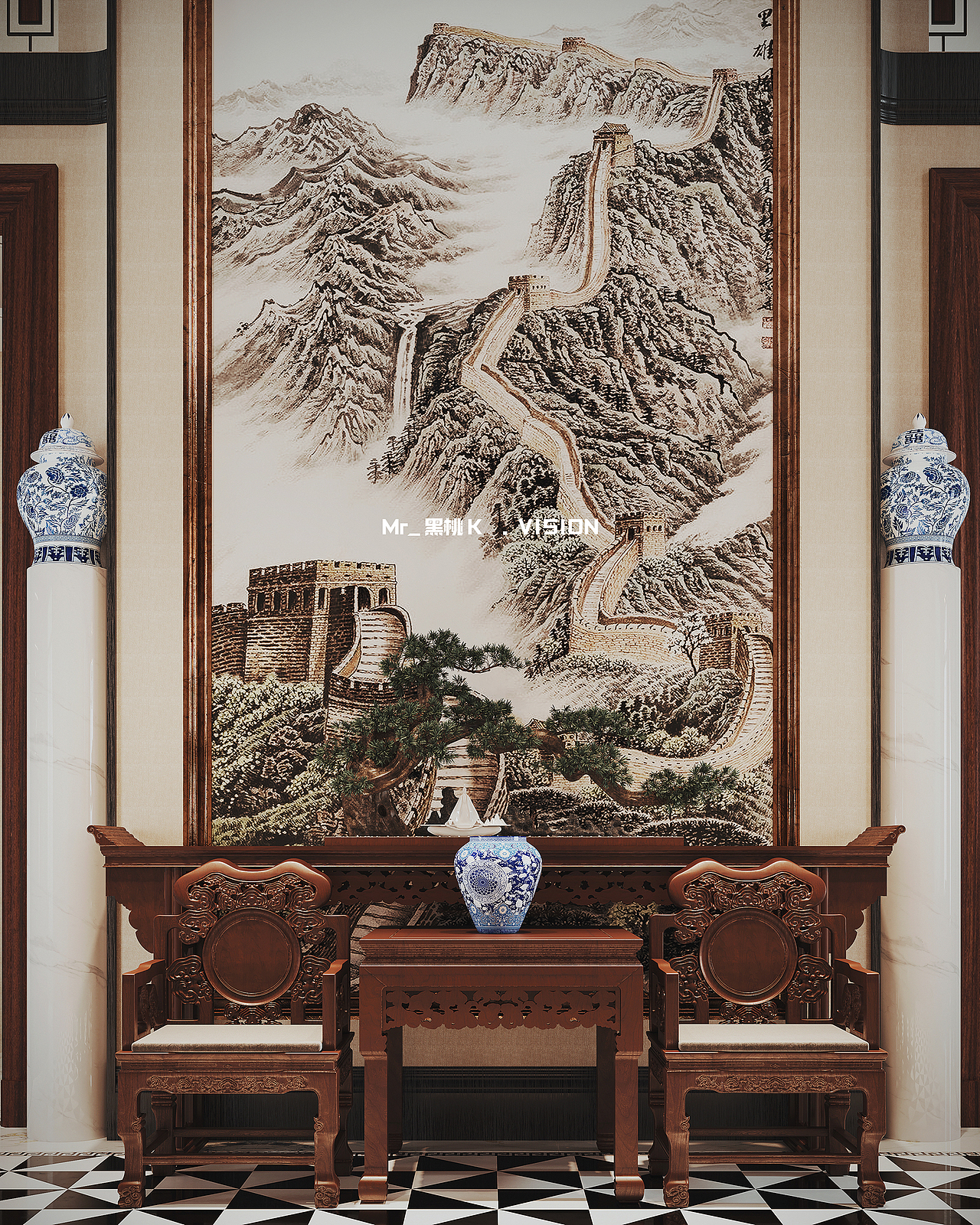中式创作 | Mr_黑桃K.VISION 