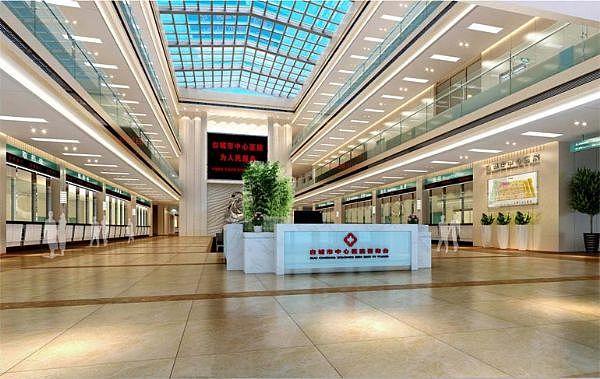 重庆医院装修/医院门诊装修/医院病房装修/医院效果图