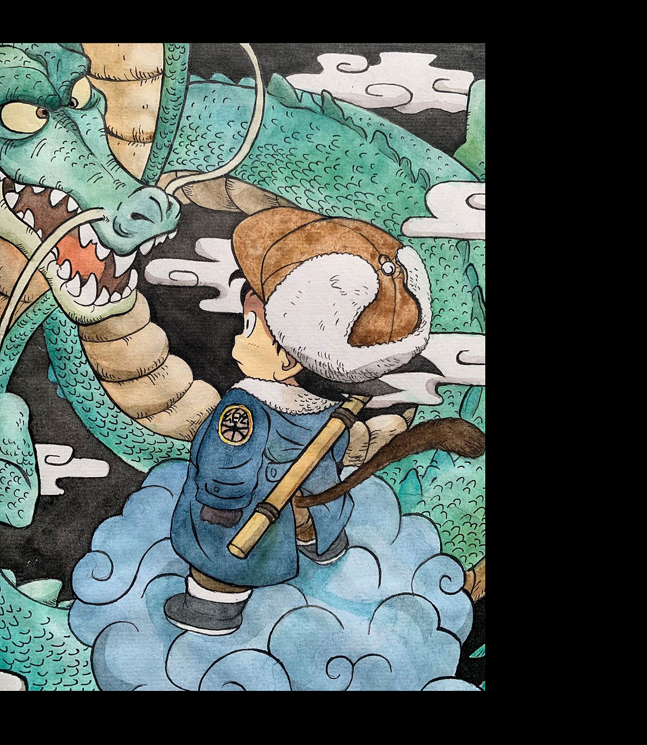 《龙珠》（图ZMjE5Mzg3MDY4） - 创作习作 - 站酷设计师OBgai原创素材 - 站酷ZCOOL
