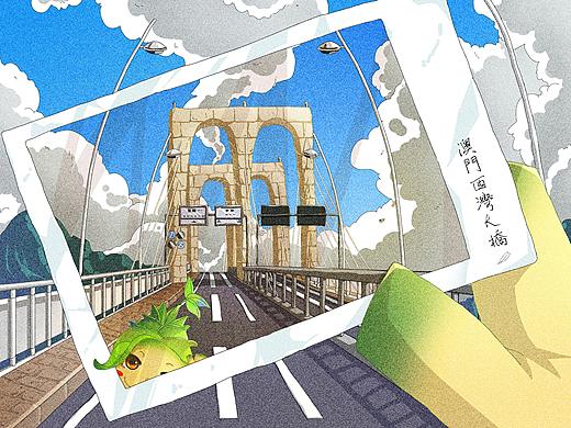【吉祥物设计】走遍中国插画之斑布