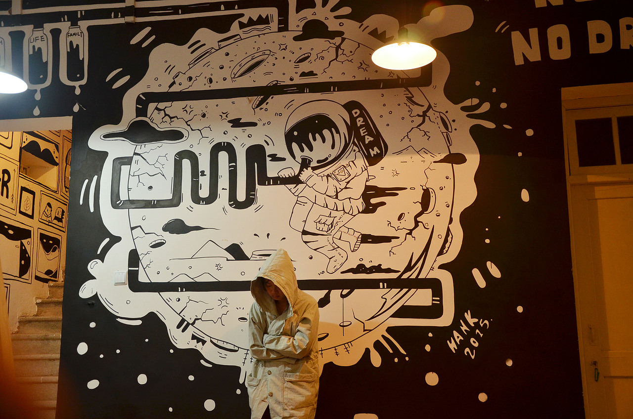 月球上的宇航员