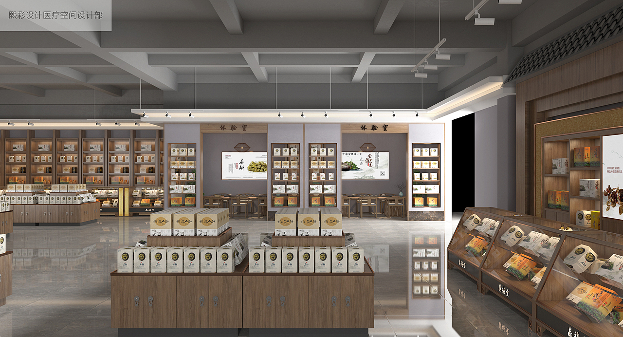 佛山药店装修|杭州药店装修|药店设计图（图ZMTgzOTMyODA4） - 家装设计 - 站酷设计师品牌设计Calvin原创素材 - 站酷ZCOOL