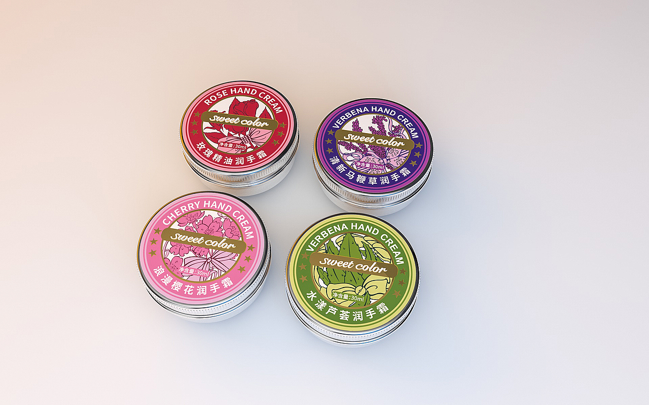 一套护手霜的包装设计（图ZMTcxNTg0Mjk2） - 包装 - 站酷设计师黄庭HT原创素材 - 站酷ZCOOL