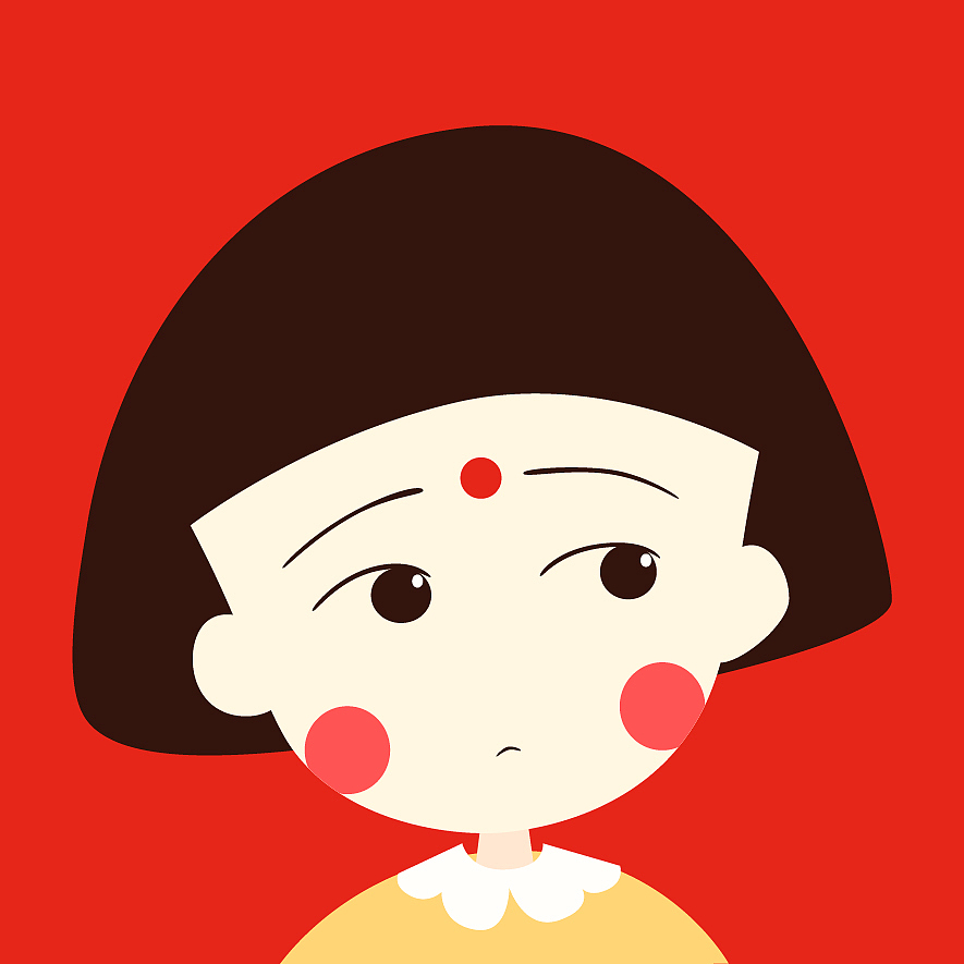 中国娃娃小丸子（图ZMTk0NjY0MDQ=） - 图案 - 站酷设计师494845088原创素材 - 站酷ZCOOL