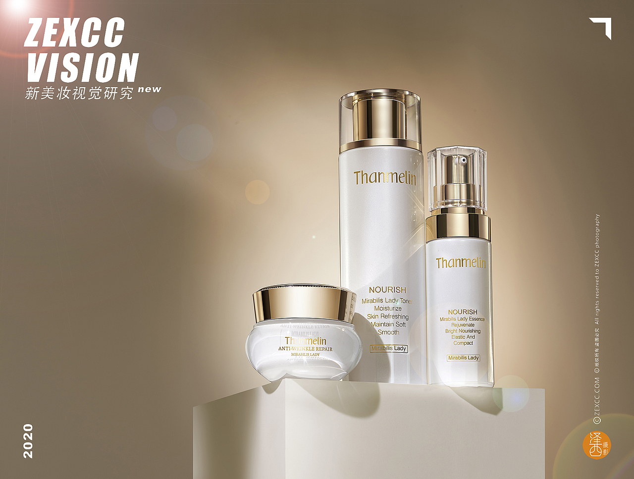 Thanmelin梵蜜琳 ✖ 泽西摄影 | 新美妆视觉研究