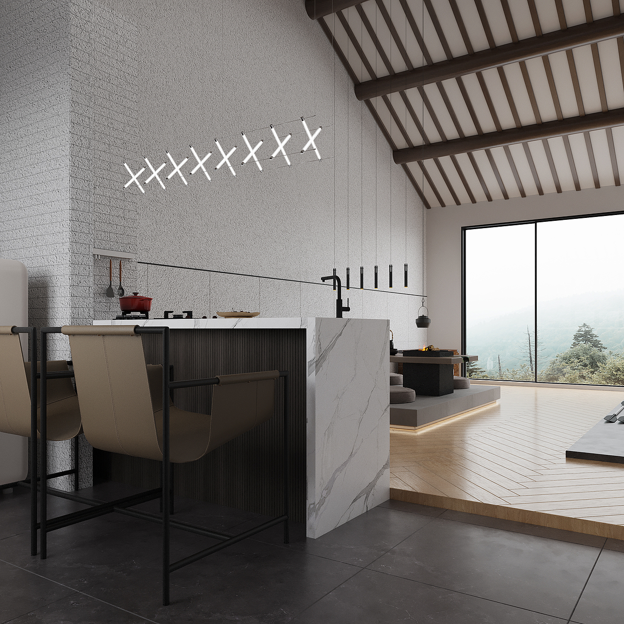 金嫬小屋 住宅改造（图ZMzE1MzEyMzcy） - 家装设计 - 站酷设计师杨晨11原创素材 - 站酷ZCOOL