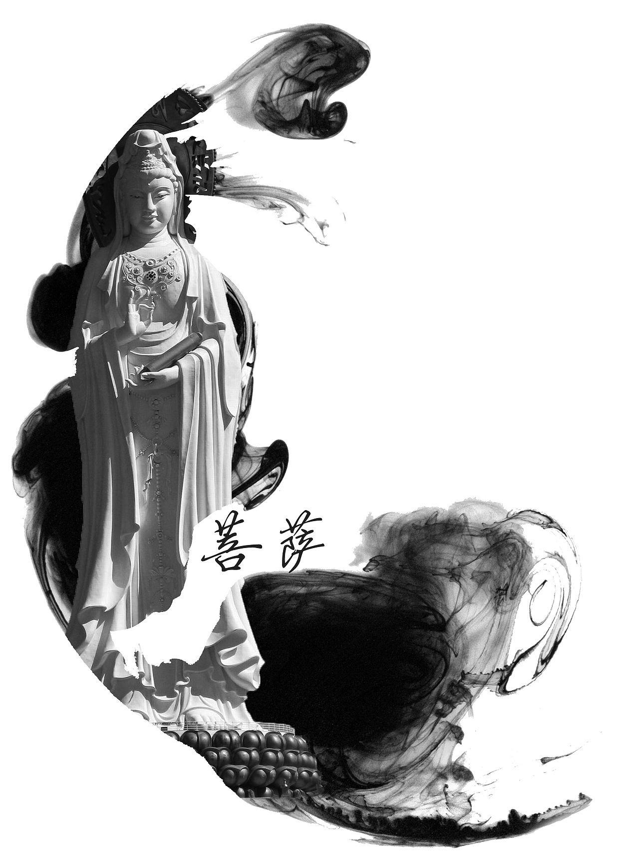 墨·佛（图ZMTkyNzQyNjg=） - 海报 - 站酷设计师SevenMoon原创素材 - 站酷ZCOOL