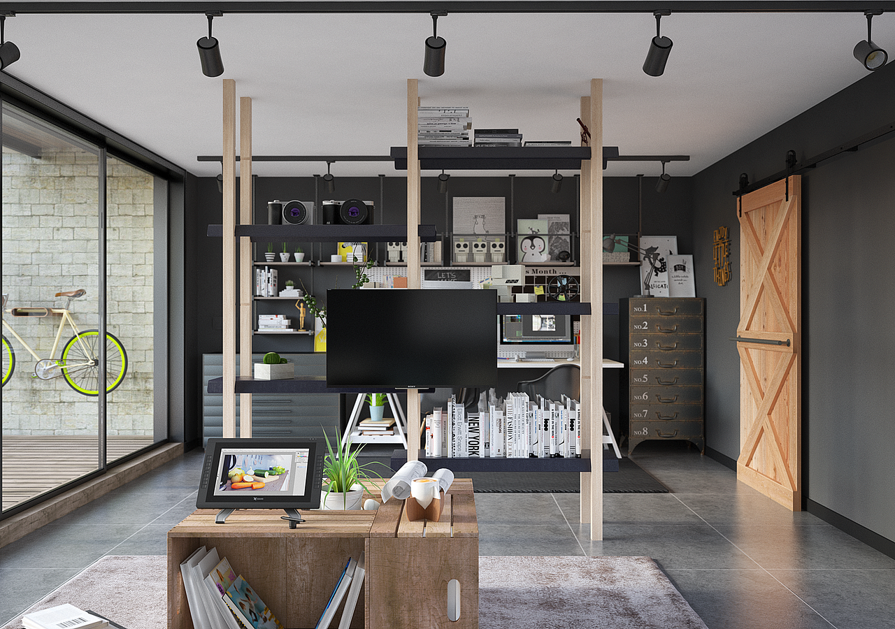 《工作室》（图ZMTI3NzM2NzUy） - 家装设计 - 站酷设计师宇墨凡辰原创素材 - 站酷ZCOOL